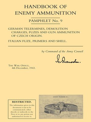 cover image of Handbook of Enemy Ammunition